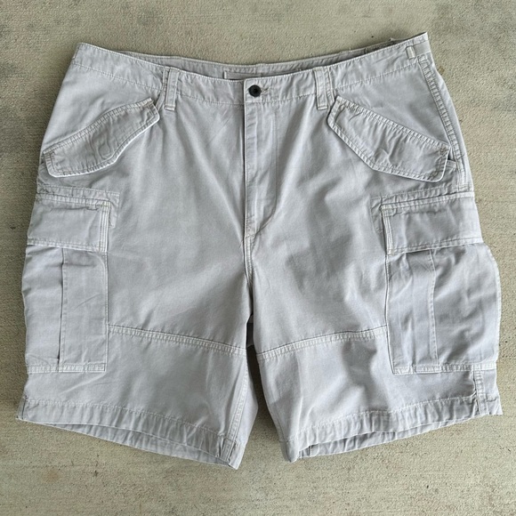 Polo Ralph Lauren Shorts Mens Size 38 Cargo Military Surplus Utility Cinch Waist - Picture 1 of 12